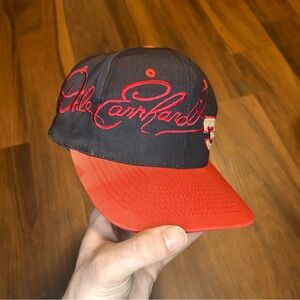 Nascar Black and Red Signature Cap